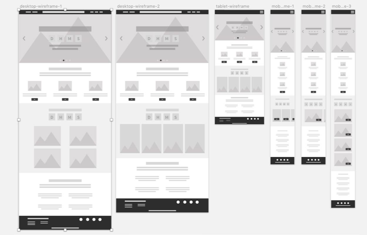 eStrix Game Store - Website Wireframe